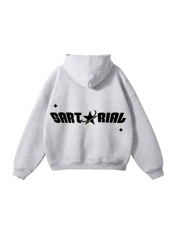600 GSM 'Heather Grey' Hoodie (PRE ORDER)