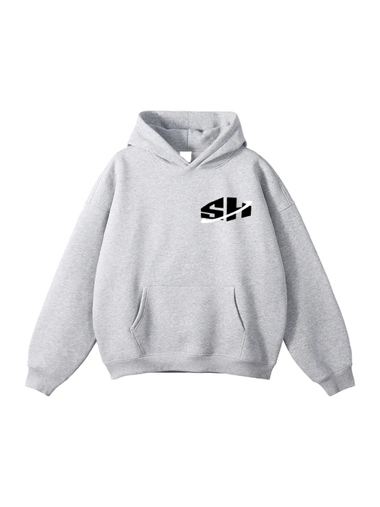 600 GSM 'Heather Grey' Hoodie (PRE ORDER)